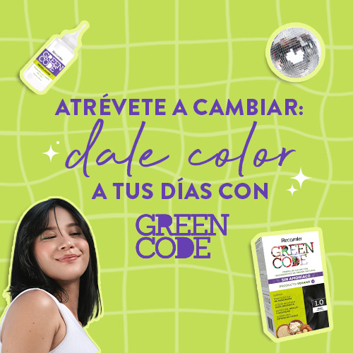 ¡Atrévete a cambiar: dale color a tus días con Green Code!