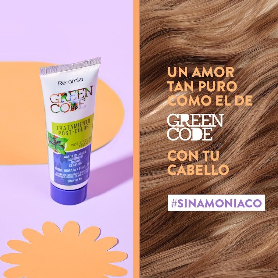 La crema de color Green Code