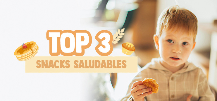 Snacks Saludables para niños.